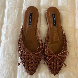 Margaux Woven ballet mule size 7.5